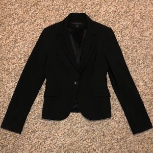 Women’s black business suit blazer